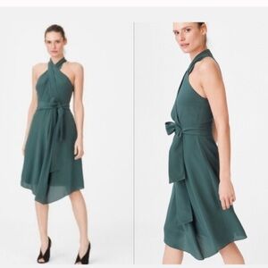 CLUB MONACO bizbee olive dress size 0